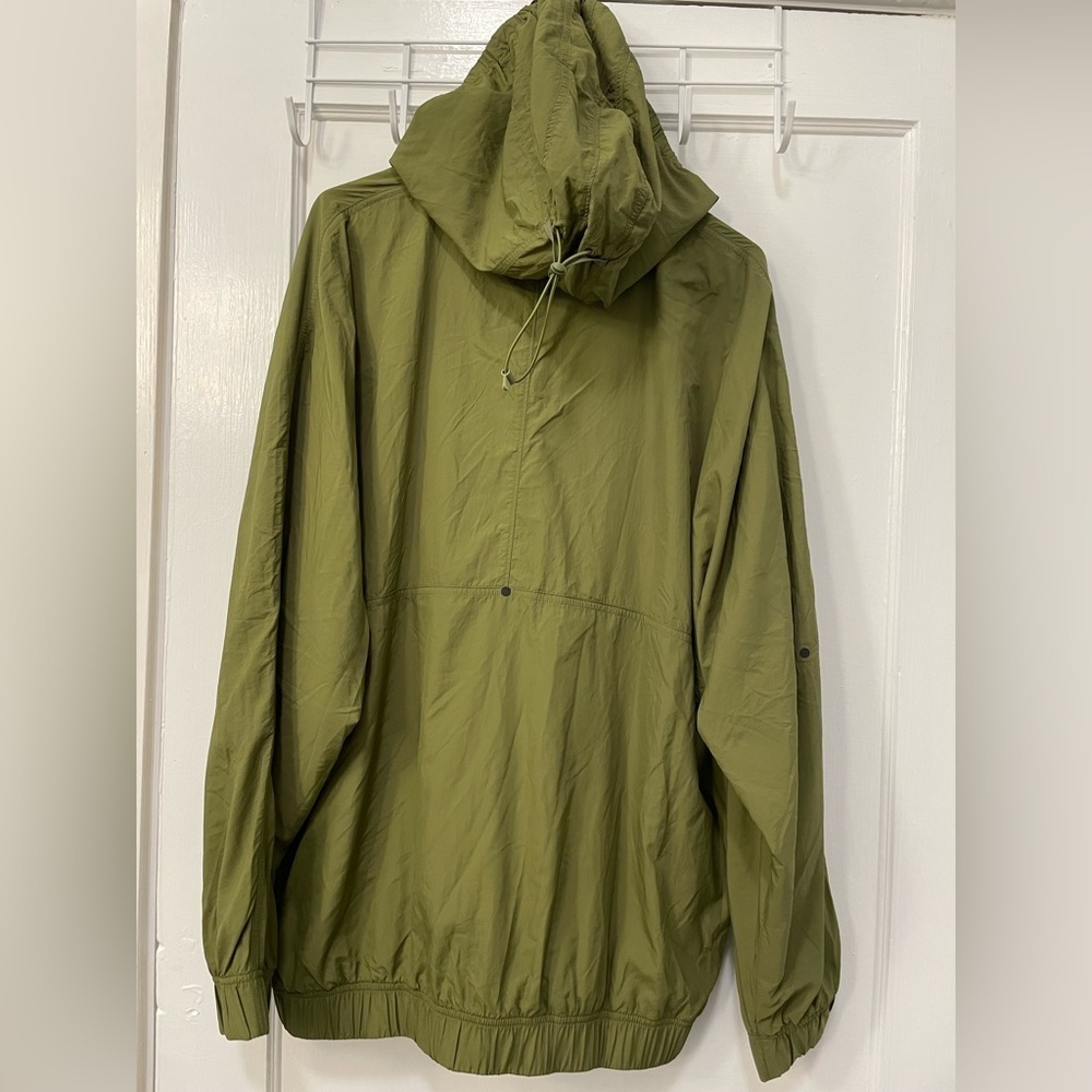 Saturdays NYC All Terrain Anorak in Olive - Picture 3 of 13